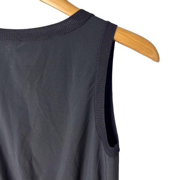 Athleta Rincon Dress Black Sleeveless Size XXS Drawstring Waist Style 291709 - Picture 3 of 9